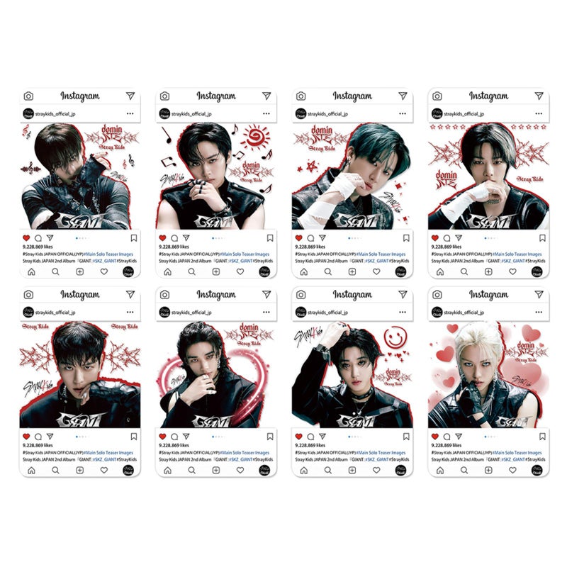 KPOPBP Giant Album Gift box, 55 PCS Photocards Set, KPOP Cards, Lanyards, Stickers, Keychain, Gift for SKZ Boys and Girls - Image 4