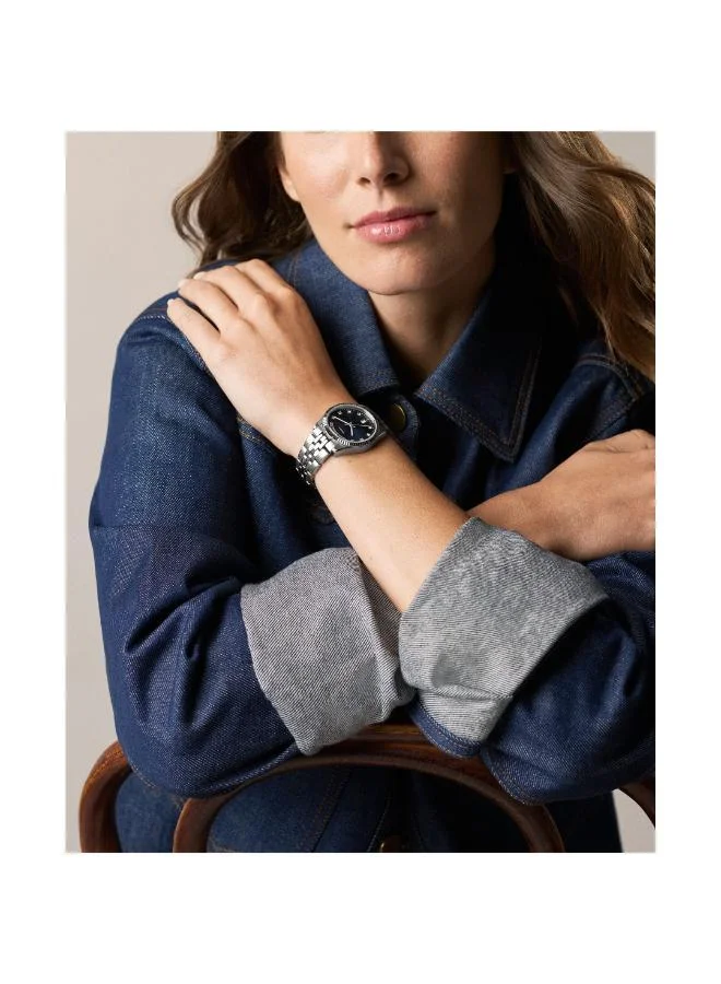 FOSSIL ES5457 Analog Watch with Stainless Steel Metal Bracelet