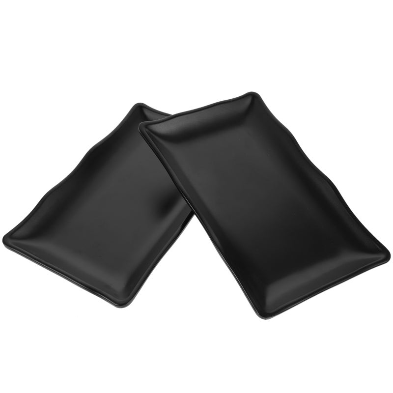 2Pcs Sushi Plate Sushi Tray Shaped Sushi Storage Plate for Home Restaurant - Image 1