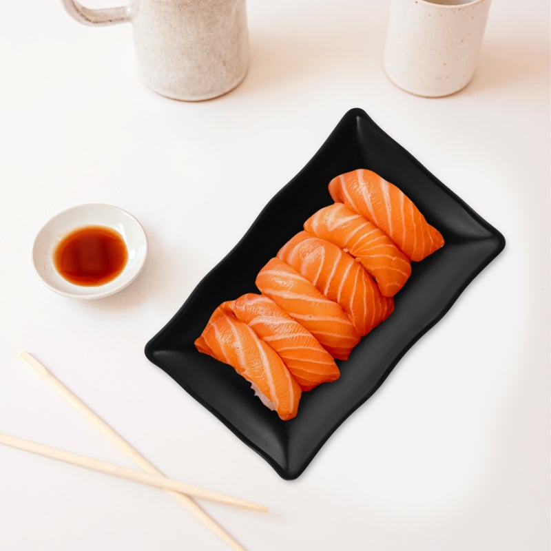 2Pcs Sushi Plate Sushi Tray Shaped Sushi Storage Plate for Home Restaurant - Image 2