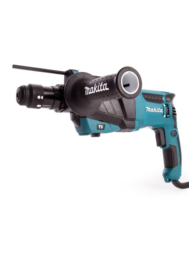 ماكيتا HR2630T 800W 26mm مثقاب كهربائي هامر كومبي مع شاكه - Image 3