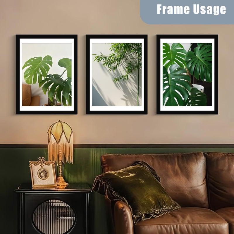 BESCRCL 18x24 Picture Frames Black Set of 6, Poster Frame Display Photo 16x20 or 18x24 without Mat, Wall Hanging Frame with Plexiglass - Image 4