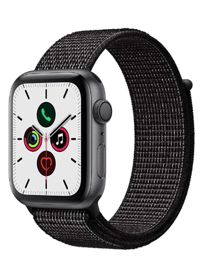 HuHa Replacement Strap Watchband For Apple Watch Series 7 41mm / 6 / SE / 5 / 4 40mm / 3 / 2 / 1 38mm Black - Image 1