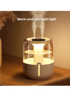 Generic 6.8L Large Capacity Humidifier USB Dual Spray with Night Light  - Image 4