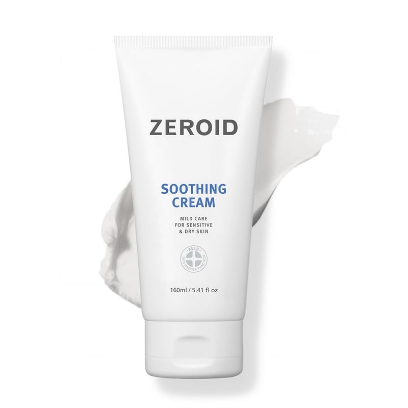 ZEROID | Soothing Cream | Face Moisturizer for Sensitive Skin | Face Cream for Skin Barrier Repair | Face Lotion for Soothing & Calming | Dermocosmetic Face Cream | Korean Skincare | 2.7 fl oz (80ml) - Image 1
