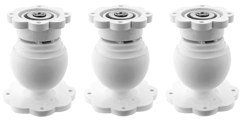 Axtry Axtry Pack of 3 Door CatcherDoor MagnetDoor Magnet CatcherDoor HolderDoor Catcher MagneticDoor CatchMagnetic Door StopperDoor Magnetic CatcherDoor Stopper Home 75mm x 60mm White  - Image 1