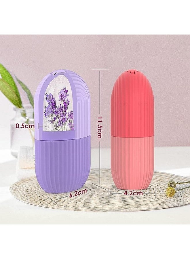 face ice massage Ice Roller For Face, Neck and Body | Face Ice Roller for Men & Women/For Puffy Eyes and Facial Skin Care, Ice Facial Cube (Random Color) - Image 5