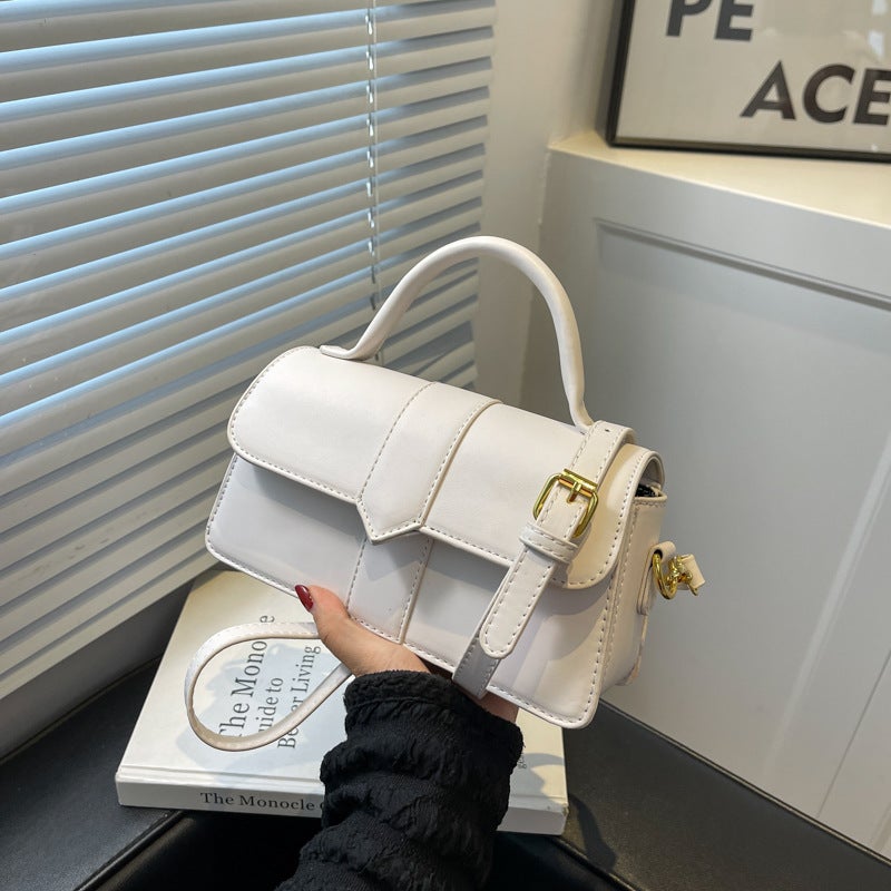 Niche Design Texture 2023 New Bags Fashion Women'S All-Match Class Commuter Crossbody Bag Portable Small Square Bag - Image 4