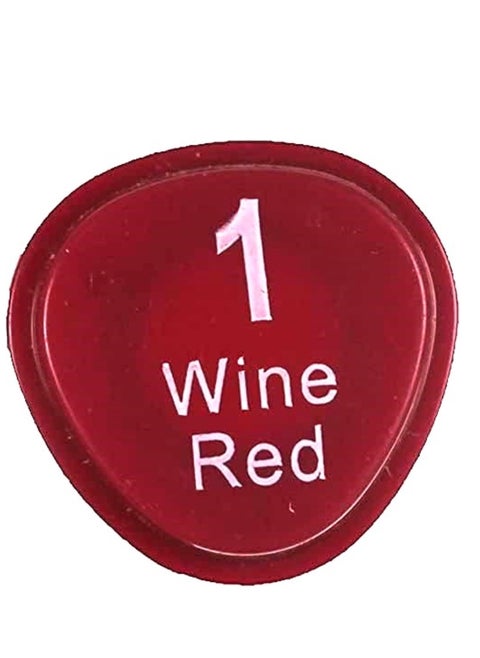 Superior-Touch Soft Head Marker With 2 Head, Wine Red 1