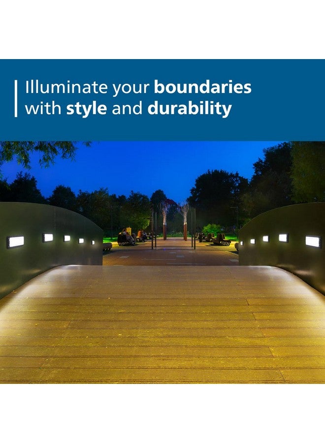 PHILIPS Decorative Wall Light/Wall Lamp | SHINE Outdoor Wall Light for Home Decoration | Colour : Crystal White, Pack of 2 - Image 5