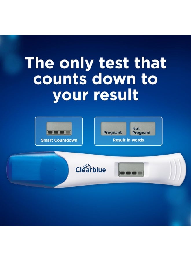 Testors Pregnancy Test Combo Pack, 4ct - Digital with Smart Countdown & Rapid Detection - Value Pack - Image 4