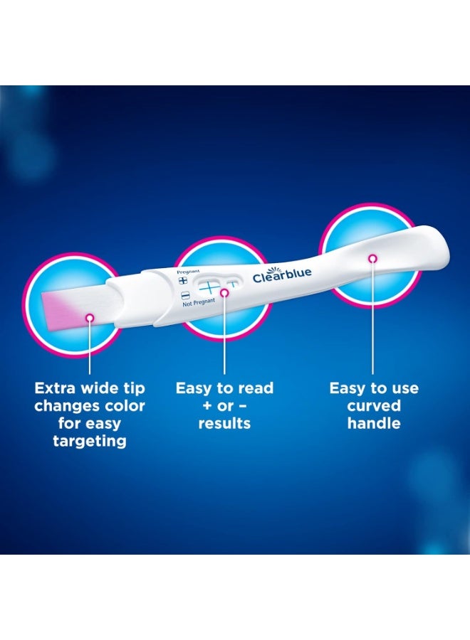 Testors Pregnancy Test Combo Pack, 4ct - Digital with Smart Countdown & Rapid Detection - Value Pack - Image 3