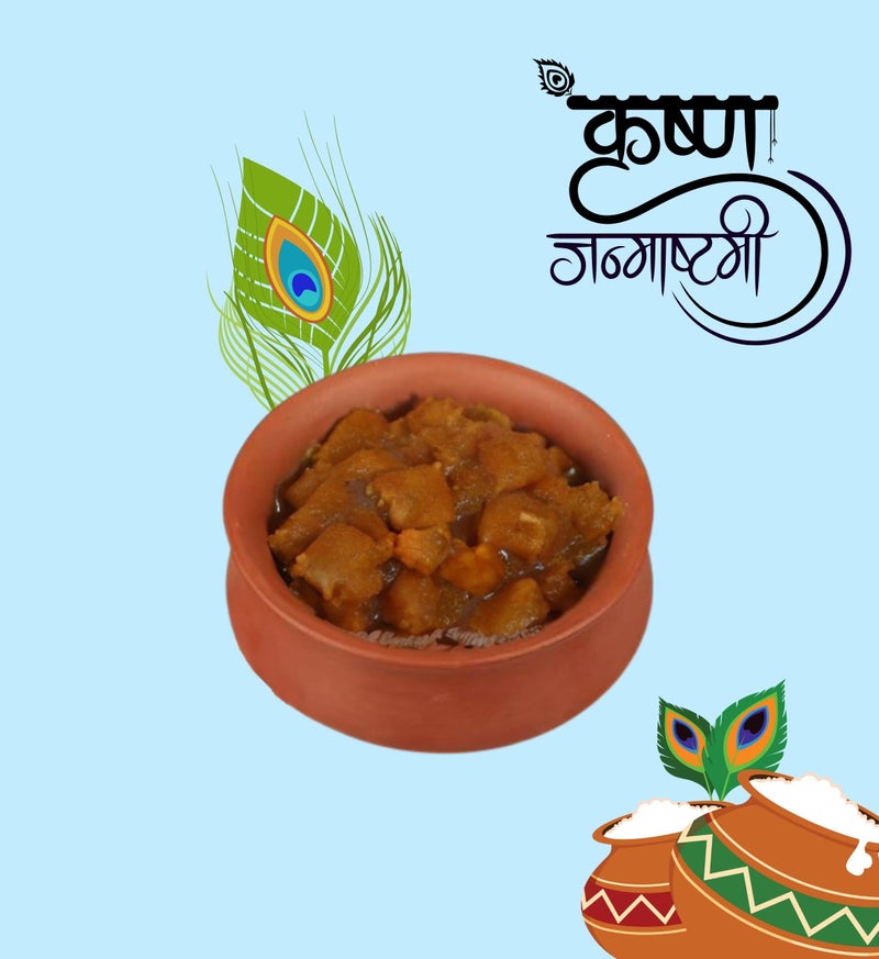 Terra Charms Clay Handi for Joyful Clay: The Handi That Celebrates Krishna's Arrival Clay Pot Cooking & Serving Makhan Mishari Hand Craft Making Curd Bowl Pack of 1Pcs in 1800ML… (Large) - Image 5