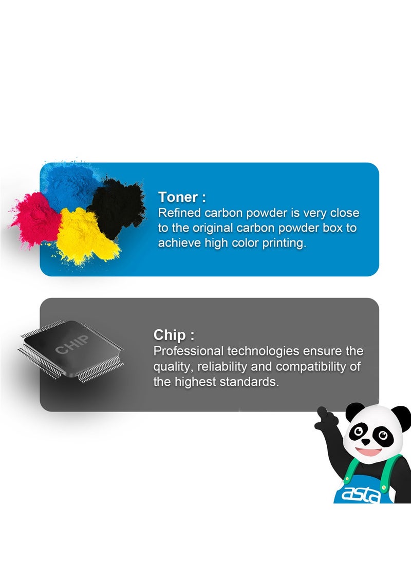 Asta - ASTA W2071A 117A 178nw 179fnw Toner Compatible For HP Color Laser 150a Printer W 2071 117 A 178 179 150 nw fnw Cyan C Toner Cartridge Laserjet pr Office Consumable Replacement High Quality - Image 1