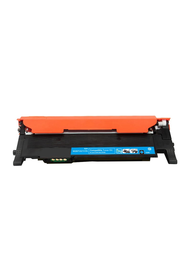 Asta - ASTA W2071A 117A 178nw 179fnw Toner Compatible For HP Color Laser 150a Printer W 2071 117 A 178 179 150 nw fnw Cyan C Toner Cartridge Laserjet pr Office Consumable Replacement High Quality - Image 1