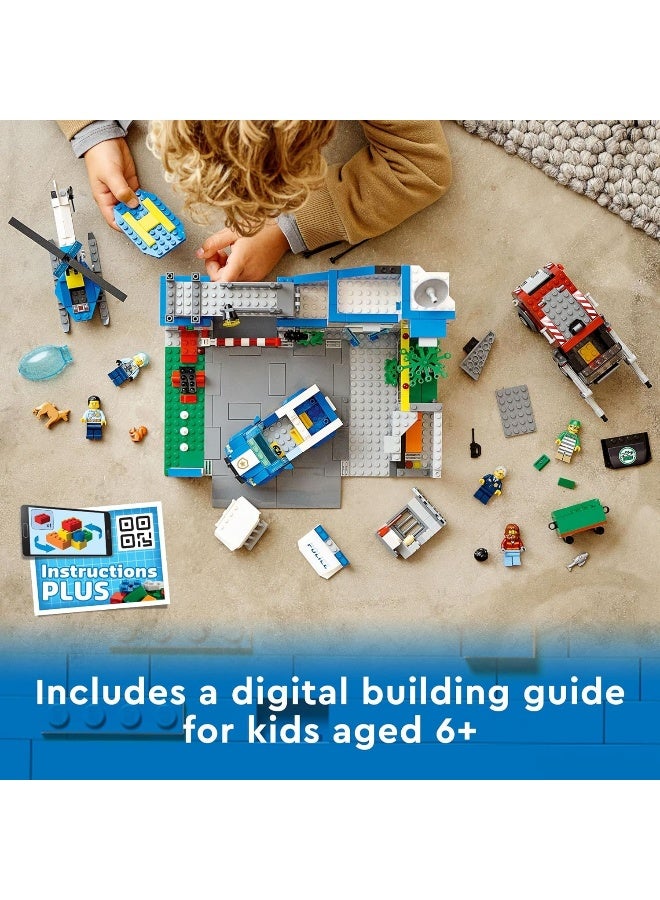 LEGO City Police Station 60316 Building Kit for Kids Aged 6 and up (668 Pieces) - Image 2