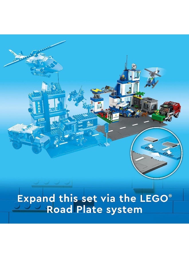 LEGO City Police Station 60316 Building Kit for Kids Aged 6 and up (668 Pieces) - Image 5