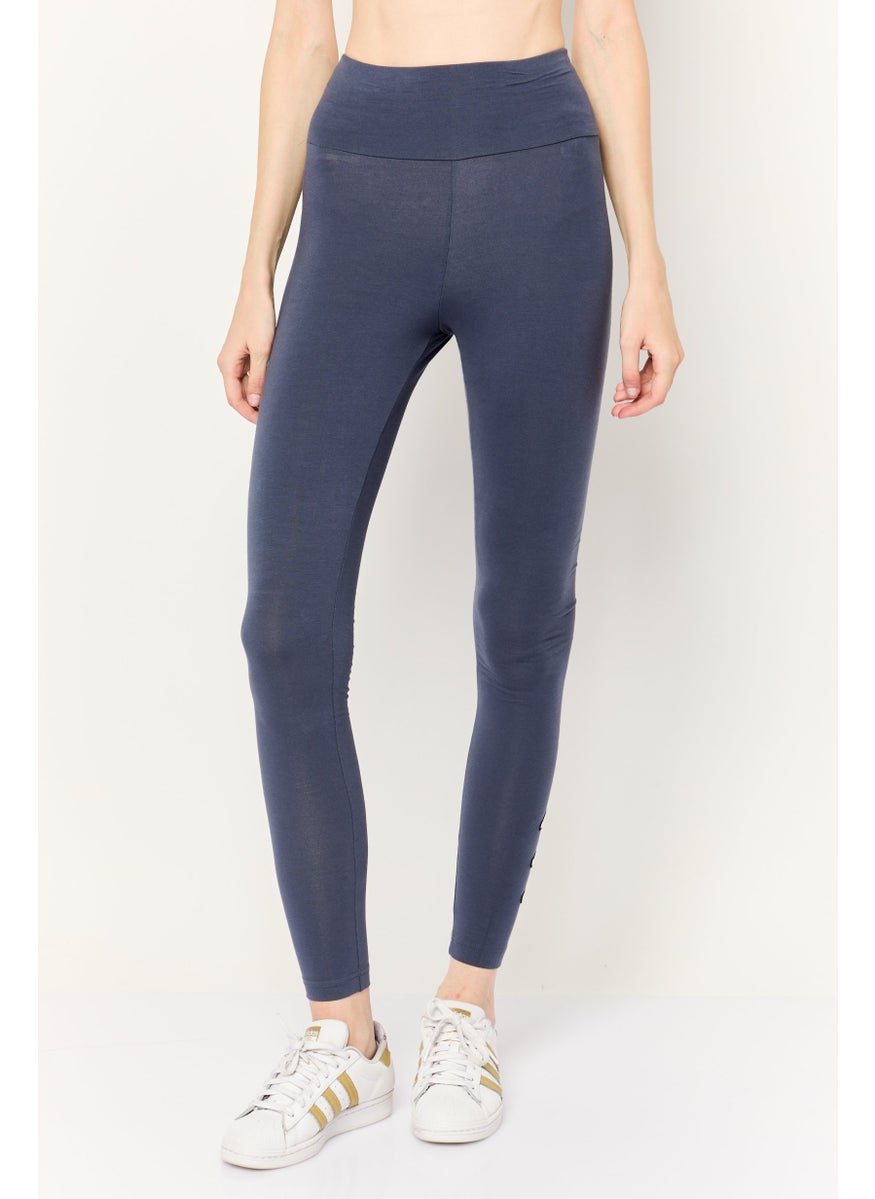 adidas Originals Women Sportswear Fit Training Leggings, Indigo  - Image 1