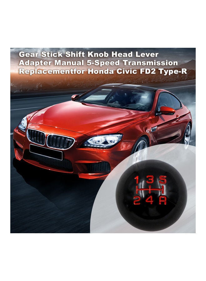 NIBEMINENT Gear Stick Shift Knob Head Lever 5-Speed Transmission - Image 3