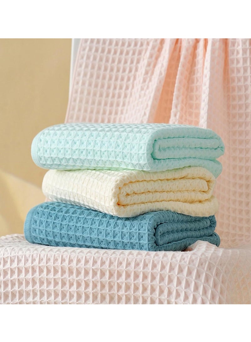 Bincoo Soft Bath Towel Set, 4 Size 100% Cotton Waffle WeaveTowels for Bathroom, Hotel, Spa, Beach and Gym(4 pack, 70 * 140cm) - Image 2