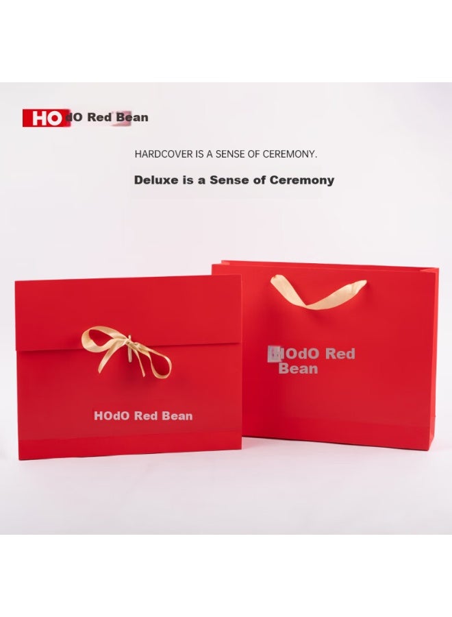 Hodo 100% Cashmere Scarf For Women, Winter Warm Thick Neck Warmer, Gift Box For Mom And Girls, New Year Birthday Present - Image 3