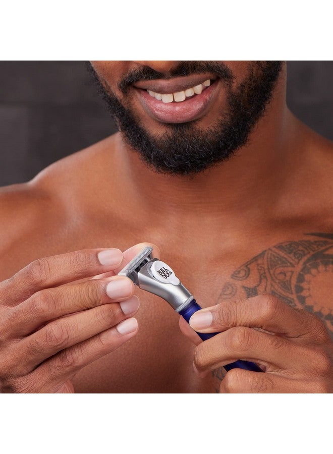 Bulldog Mens Skincare and Grooming Sensitive Skin Razor Blades Refills for Men, 4 Count - Image 4