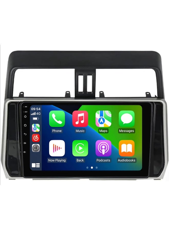 Vierex Android Car Stereo for Toyota Prado 2018-2022 with Apple CarPlay, Android Auto, Wireless, 2GB RAM 32GB ROM, WiFi, DSP Radio, 4G, AHD Camera, Quick Boot, Fast Interface - Image 1