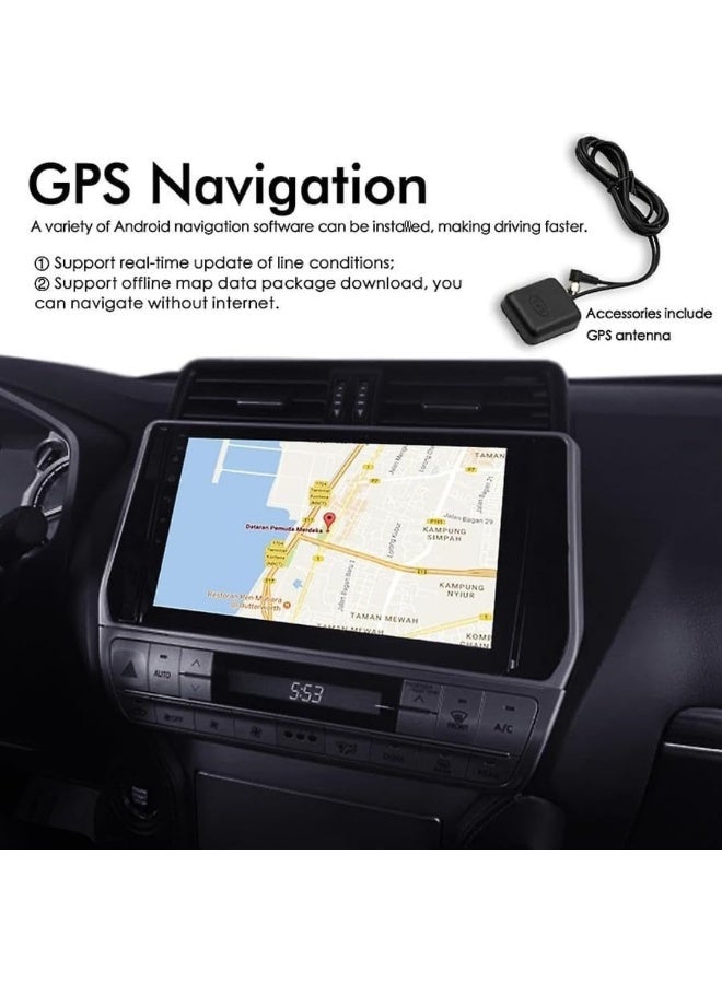 Vierex Android Car Stereo for Toyota Prado 2018-2022 with Apple CarPlay, Android Auto, Wireless, 2GB RAM 32GB ROM, WiFi, DSP Radio, 4G, AHD Camera, Quick Boot, Fast Interface - Image 4