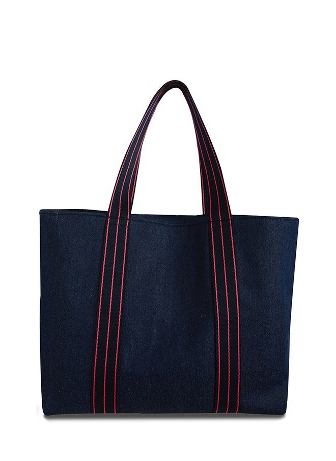 earthbags - Cara Tote Bag Denim - Image 1