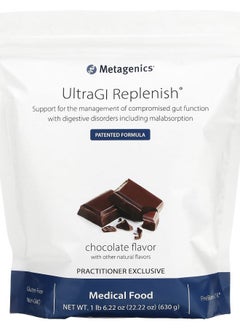 Metagenics UltraGI Replenish Chocolate 22.22 oz (630 g) 