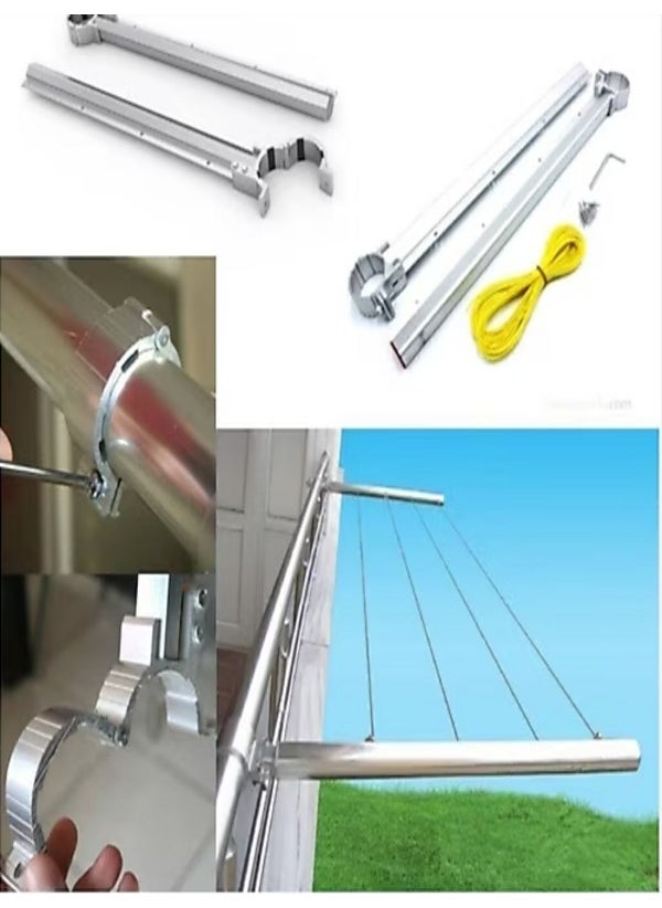 Aluminum Balcony Laundry Hanger Iron - pzsku/Z74D87CBC64273D473D71Z/45/_/1741083822/57c7cfb2-0942-499f-8091-99b3b2a1ade7