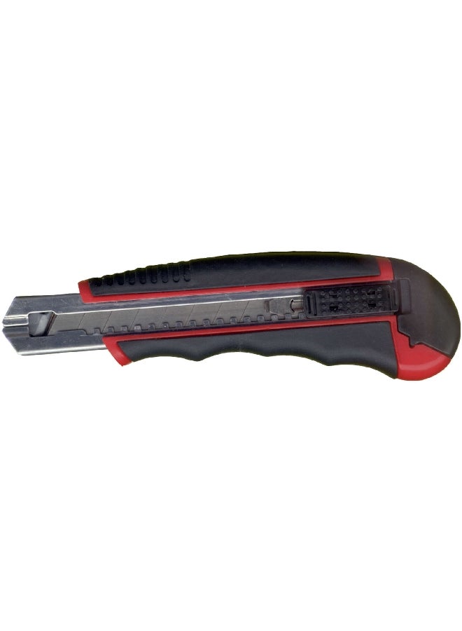 ACE Stainless Steel Rust Resistant Sliding 8-Point Snapper Knife Red and Black 6 Inch 2199719