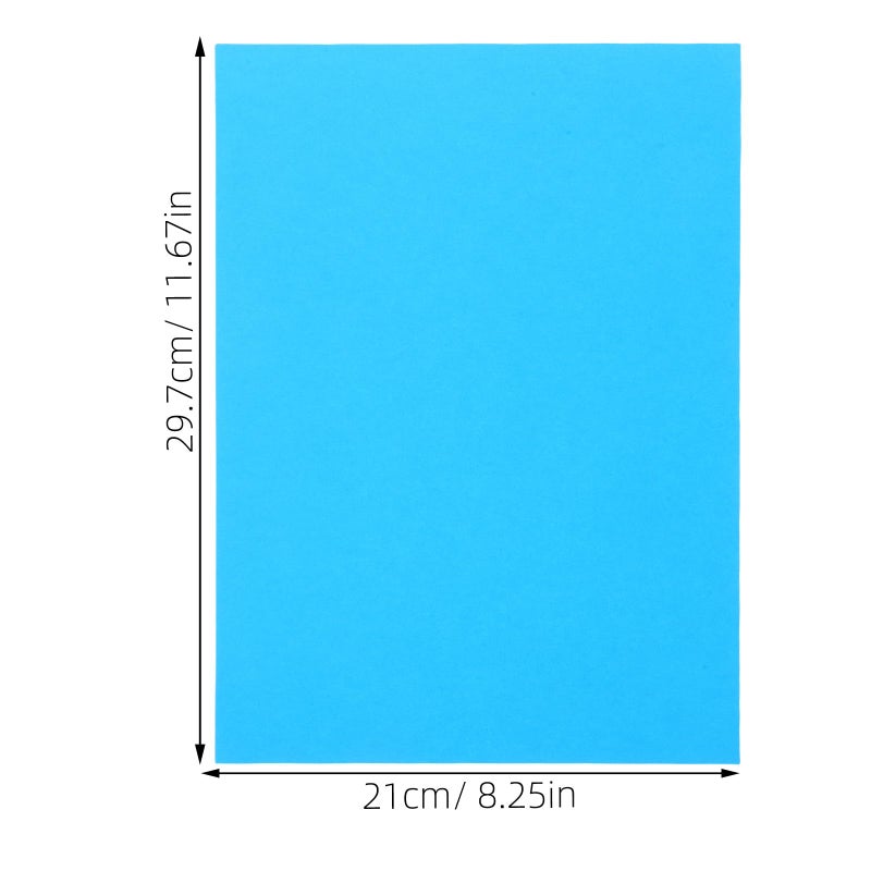 Blue A4 70gsm Copy Paper 100 Sheets For Printing Office Drawing And Craft - Image 3