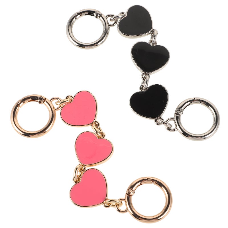 2pcs Heart Chain Bag Extension Chain Replacement Chain Bag Accessories - Image 5