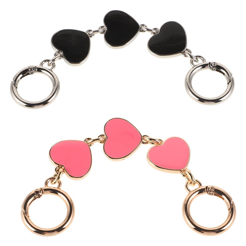 2pcs Heart Chain Bag Extension Chain Replacement Chain Bag Accessories - Image 4