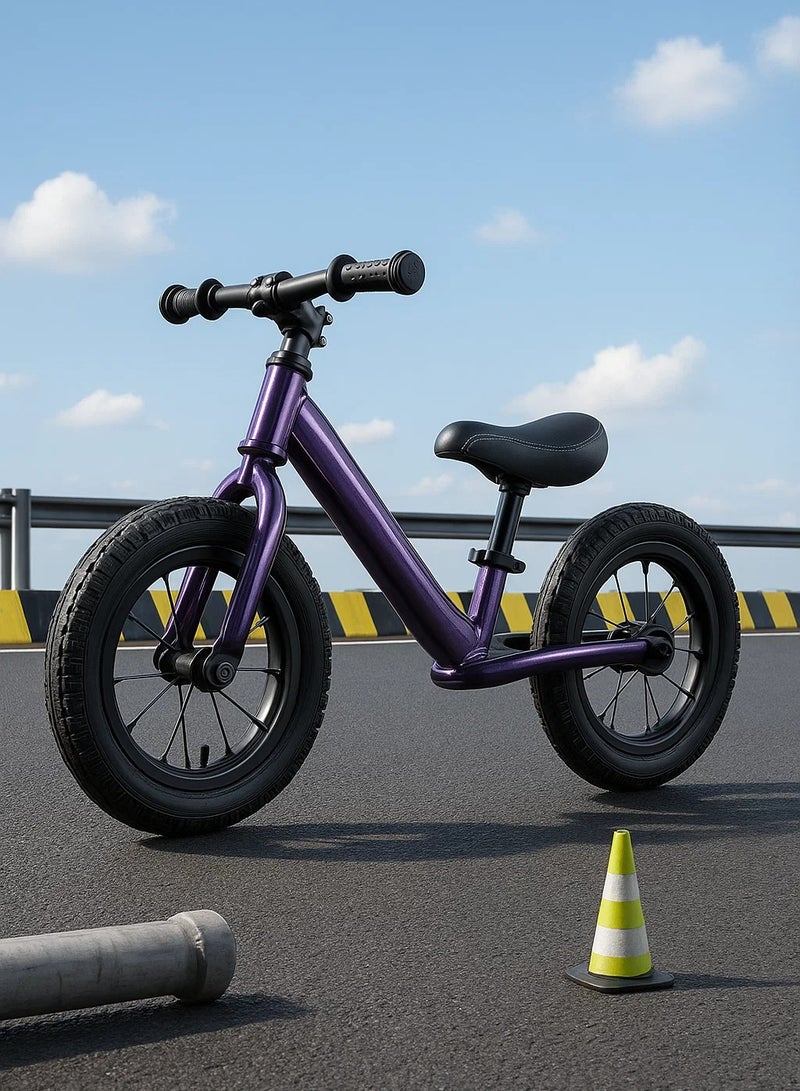 Kids Balance Bike Suitable for 1-6 Years Old Baby Walker with Adjustable Seat No Pedal Children Bicycle Riding Toy 12 Inch  - Image 1