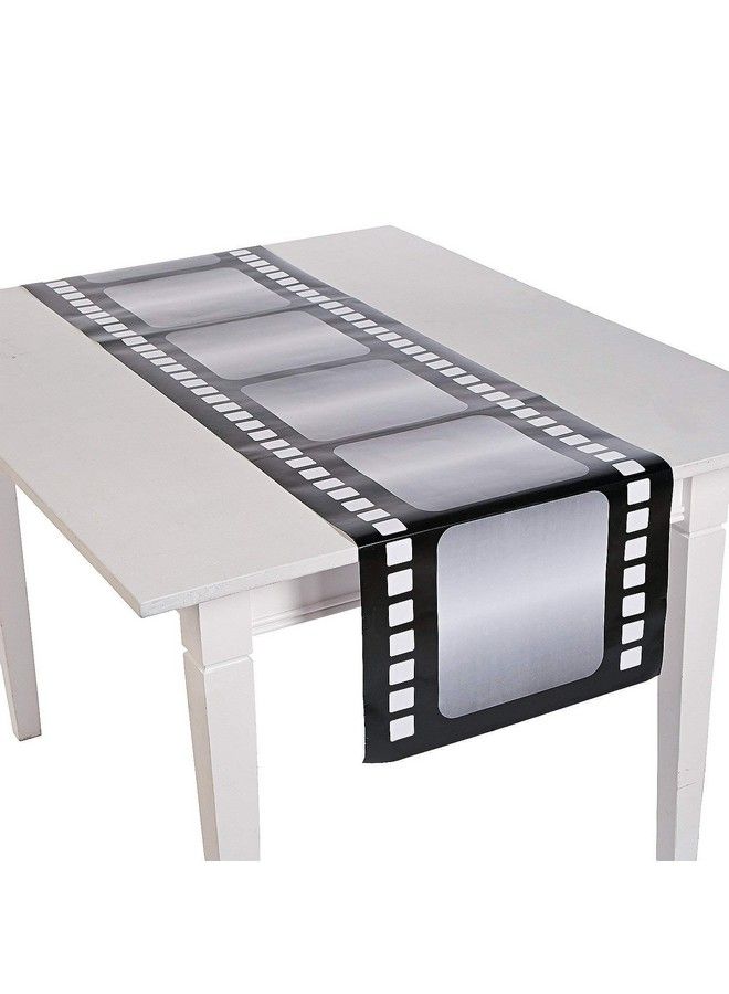 Fun Express Movie Night Table Runner Film Party Supplies And Decor - Image 1
