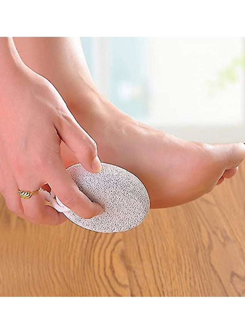 Natural Pumice Stone for Feet,2-Pack Lava Pedicure Tools Hard Skin Callus Remover for Feet and Hands - Natural Foot File Exfoliation to Remove Dead Skin, Heels, Elbows, Hands - Image 2