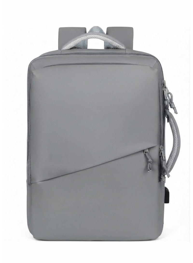 Travel Backpack with 18 -inch Laptop and , Waterproof Large Capacity Daypack with USB Charging Port, Carry On Weekender Bag with Wet and Dry Separation, Suitable for Daily Commute, Overnight Flight and Short Trips - Image 1