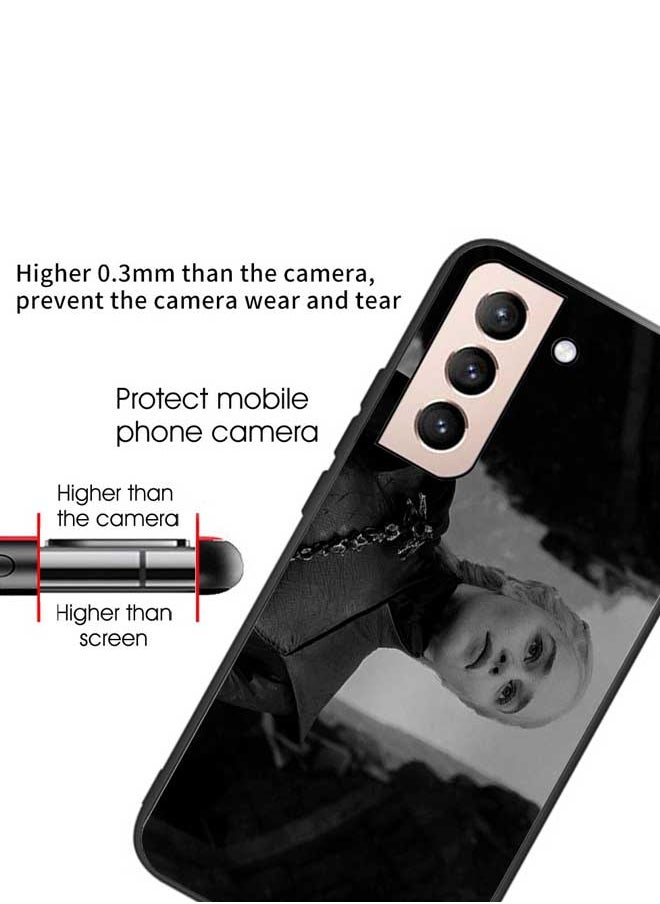 Okteq - OKTEQ TPU Protection and Hybrid Rigid Clear Back Cover Case Arya Stark 3 for Samsung Galaxy S22+ Plus 5G - Image 1