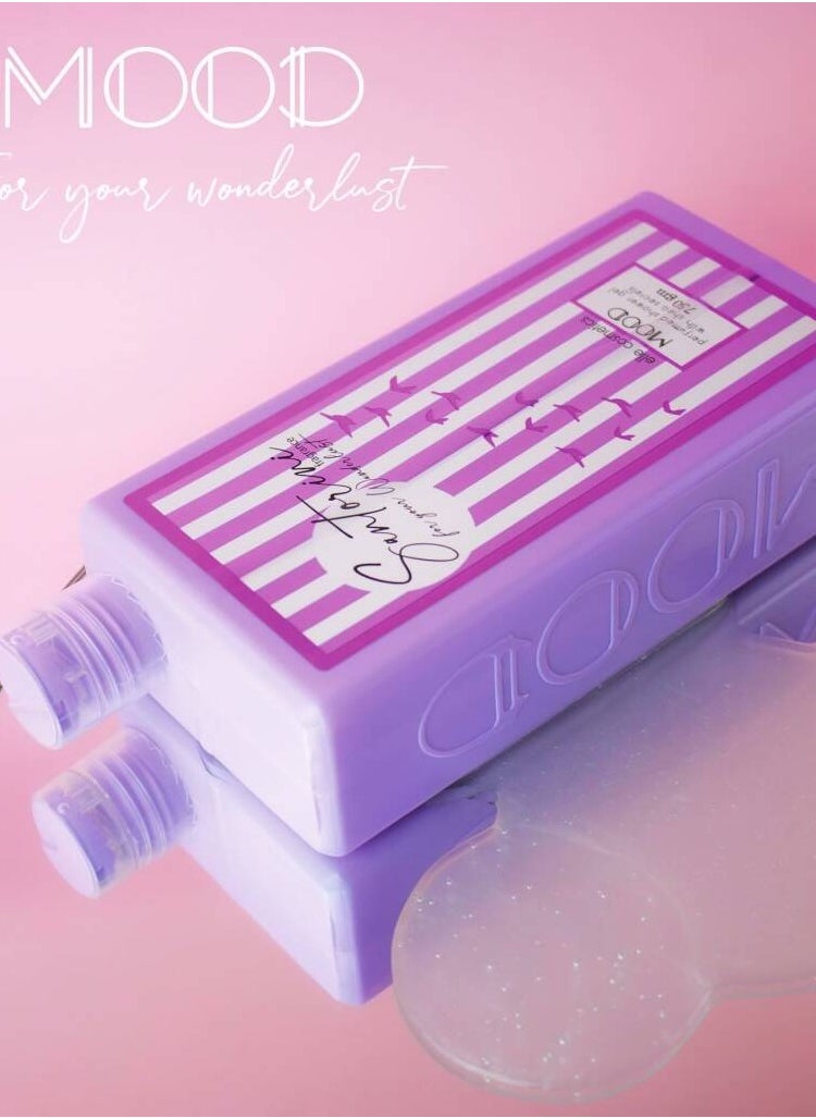 MOOD Mood Santorini Shower Gel 750 Gm + Lofa Multi-Color  - Image 3