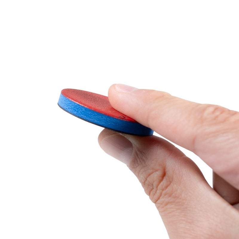 LEARNING ADVANTAGE Giant Magnetic Foam Ten Frames | Early Math Manipulative | 2 Frames with 20 Disks | Teach Number Concepts, Addition and Subtraction - Image 5