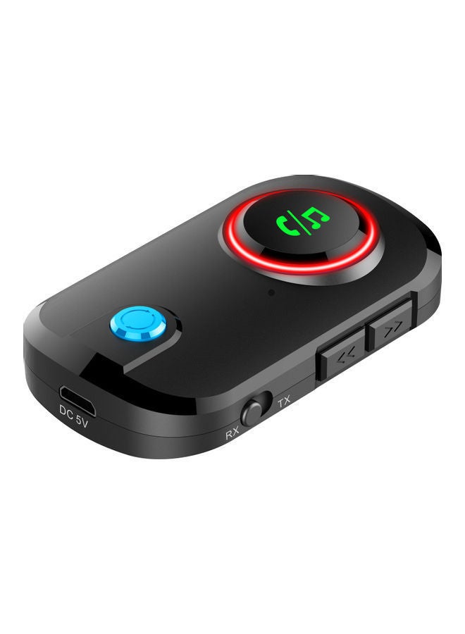 NIBEMINENT Bluetooth Transmitter Receiver T3 Black - Image 2