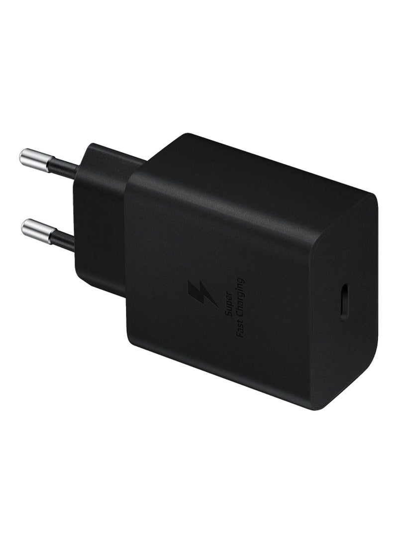 Samsung Super Fast Charging Travel Adapter With USB Type-C To USB Type-C Cable 45W Black - Image 3