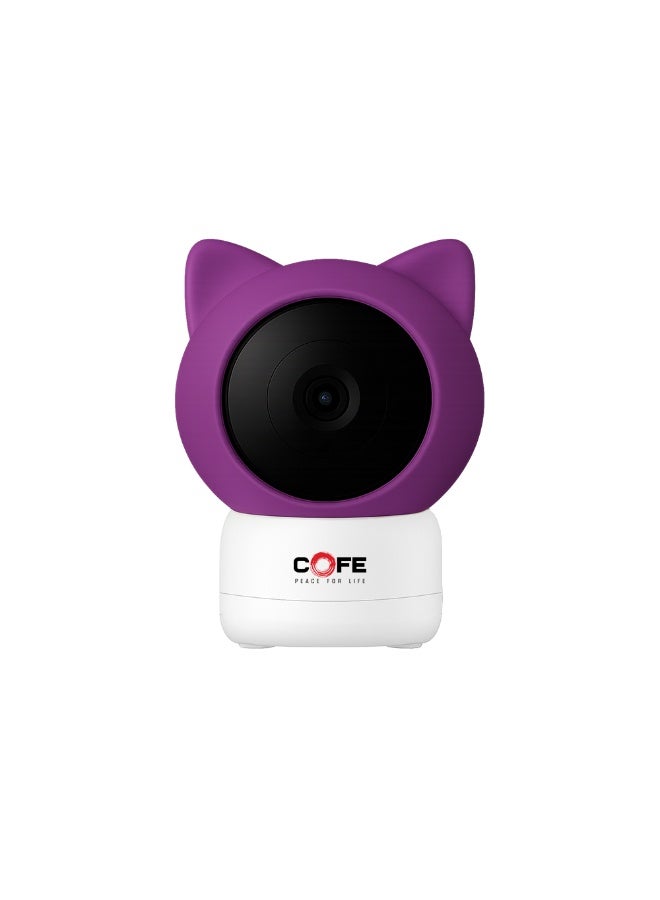 COFE Baby Camera, 3MP 2K CCTV Camera for Home, Indoor Camera, WiFi Camera, Supports Cry Detection, Baby Motion, Feeding Alarms, Night Vision, Two-way Talk, Customizable & Multiple Lullabies to play - Image 1