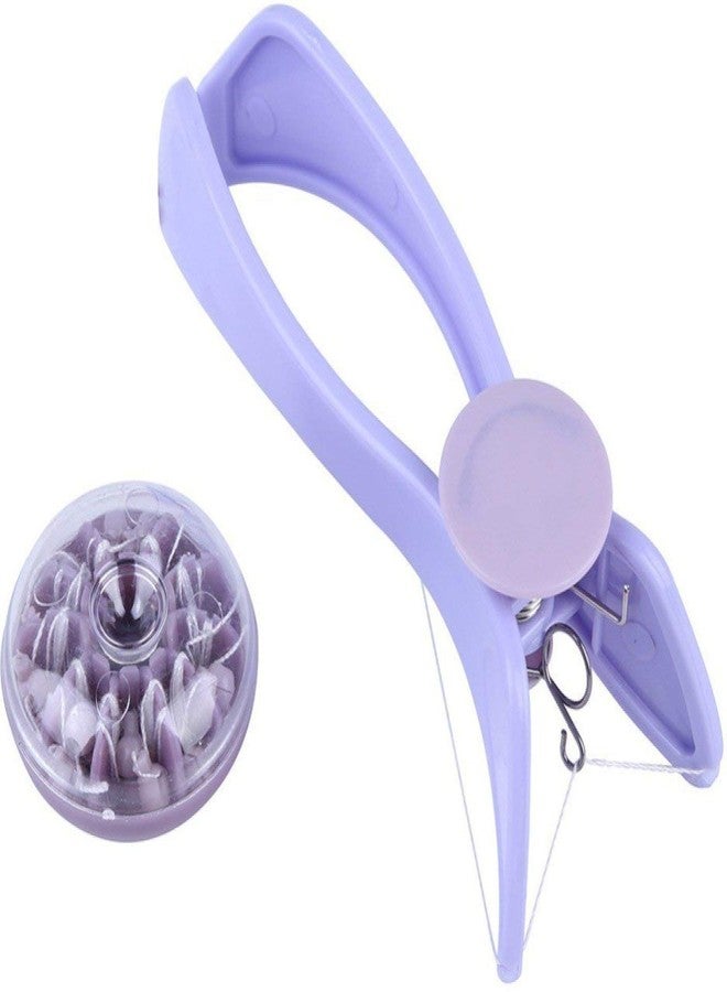 MRP ENTERPRISE مجموعة ملاقط متعددة الاستخدامات لإزالة شعر الوجه والجسم والحواجب بالخيط من إم آر بي، مع 6 خيوط إضافية. - Image 1