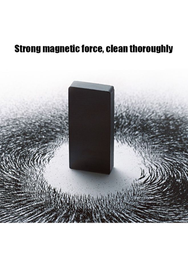 NIBEMINENT Triangular Double-Sided Magnetic Window Cleaner Green 8-15millimeter - Image 2