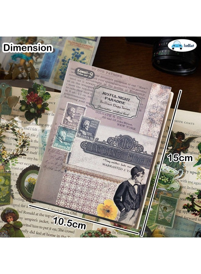 فنبلاست مجموعة ملصقات فن بلاست - ٢٠ ورقة/١٥٠+ ملصق مجلة، كتاب ملصقات زخرفية، ملصقات للمشاريع، ملصقات على الطراز الأمريكي، مجلات، سكرابوكينغ (D) - Image 3