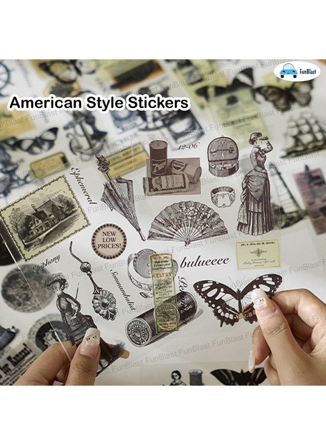 فنبلاست مجموعة ملصقات فن بلاست - ٢٠ ورقة/١٥٠+ ملصق مجلة، كتاب ملصقات زخرفية، ملصقات للمشاريع، ملصقات على الطراز الأمريكي، مجلات، سكرابوكينغ (D) - Image 4