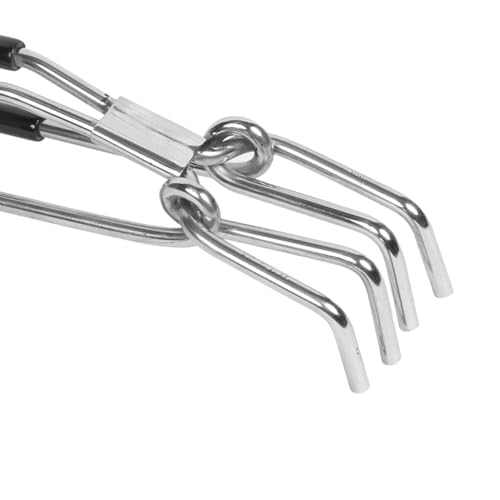 Puthak Unequetrend Stainless Steel Pakkad Rubber Grip Hot Utensils Holder or Gripper (Pack of 1) 25 cm Utility Pakkad (Pack of 1) - Image 5